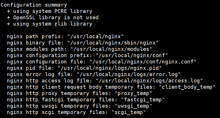 成功配置Nginx示例图